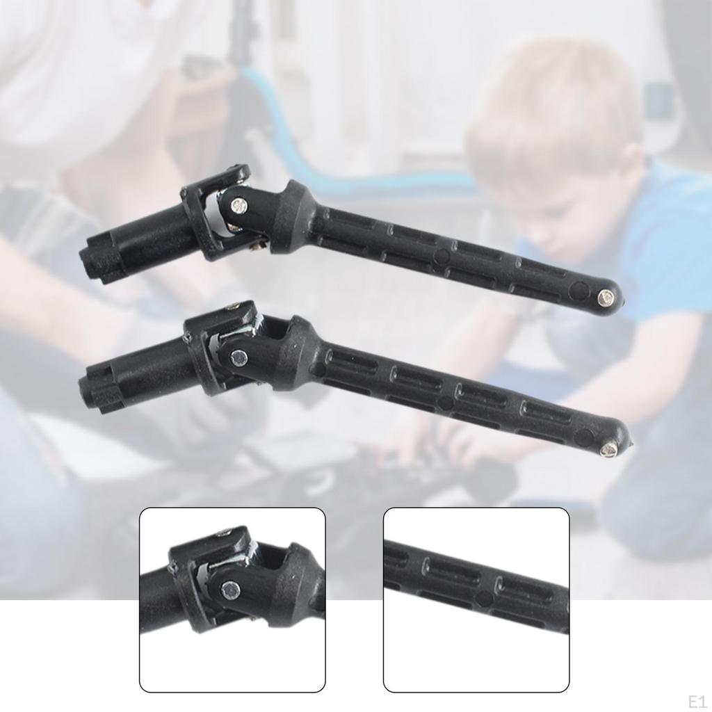 2Pcs RC Car Front Driveshaft Assembly Replace Sturdy Easy to Install Part for 18103 18101 1/18 Scale