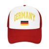 GerUnisexy Deutschland GerUnisex Flag Mesh Baseball Caps Adult Casual Trucker Worker Cap Hat Adjustable Summer Trucker Hat