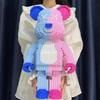 Compatible LEGO Violent Bear Educational Building Blocks - Children's Micro-Particle Assembling Toy Gift