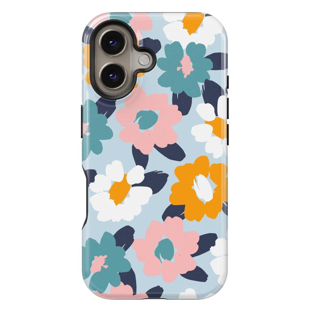 

Retro Oil Painting Flowers Phone Case for IPhone 17 16e 16 15 14 13 12 11 X XS XR XSMAX 7 8 Air Pro Max Plus Double-layer Cover iPhone 11