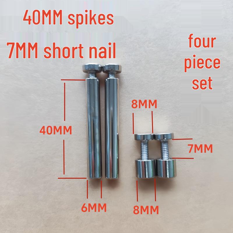 

Acrylic Photo Frame Screws with Long Leg Support and Cap Nails for Studio Decoration