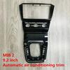For Volkswagen VW Passat B8 CD Plates Air Conditioning Switch Plates Piano Paint Black
