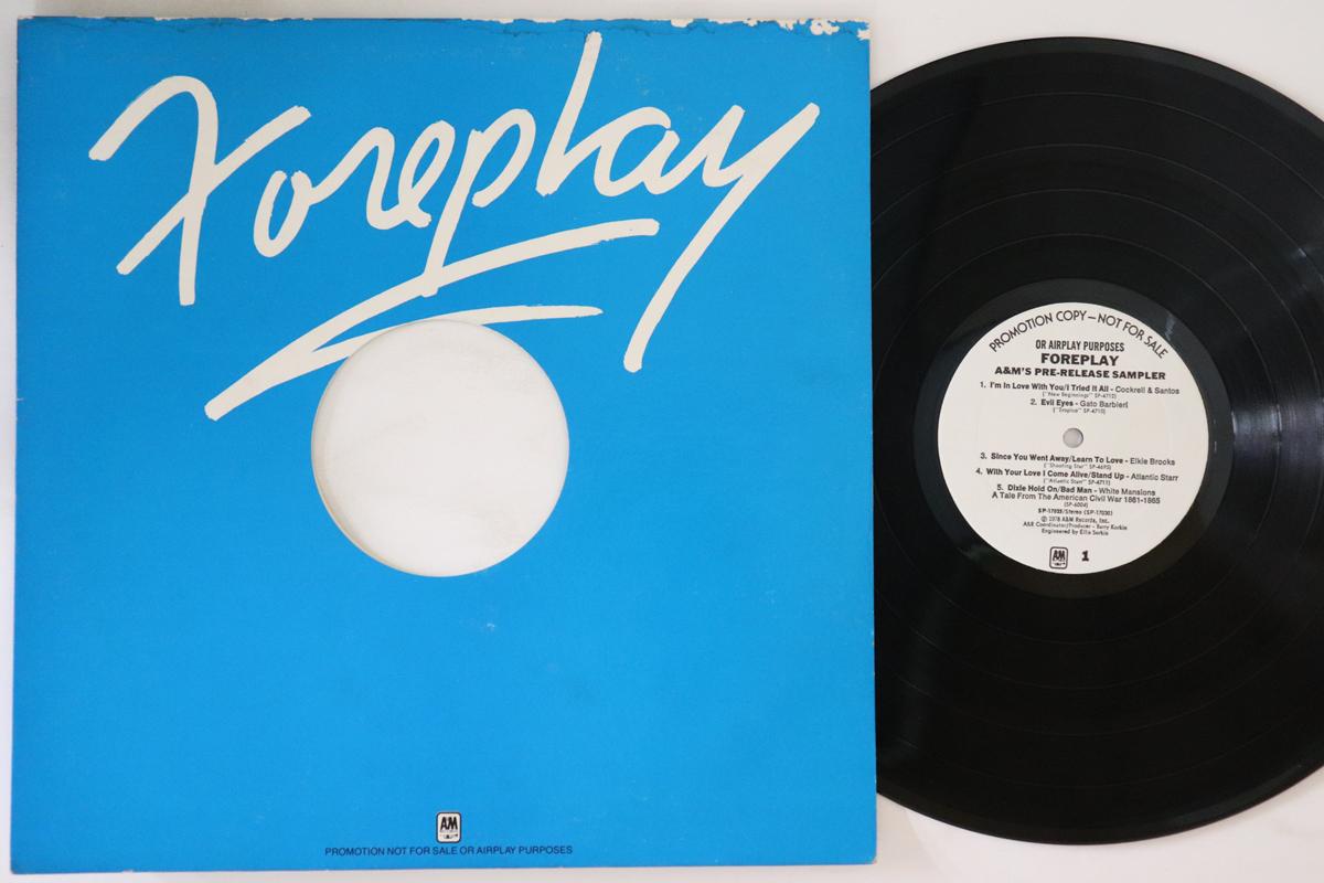 

LP Record VARIOUS - Foreplay A&m s Pre-release Sampler SP17025 A&M 1978 US Rock Used