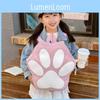 Adorable Cat Paw Design Cartoon Student Backpack For Kids In Sweet Colors And Styles