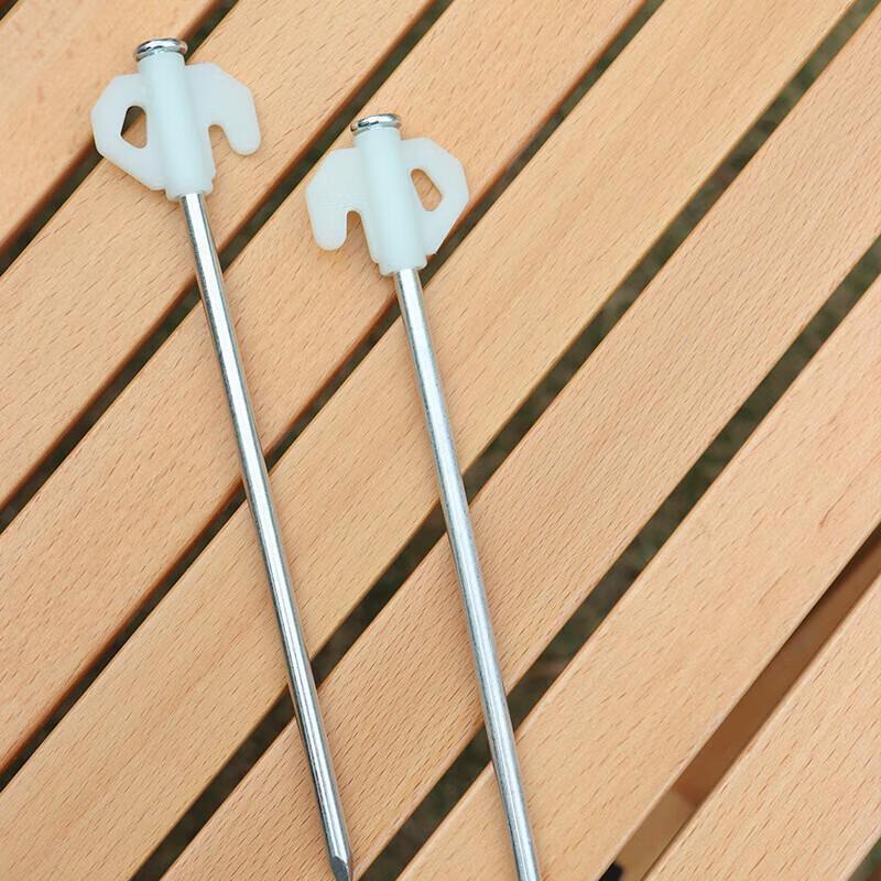 JINGRUIXIANG 20cm Luminous Tent Pegs (10-pack)