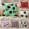 Fairydust Pillow Case Anti-dustmite Pillowcase Invisible Zipper Silky Short Plush Sofa Cushion Cover