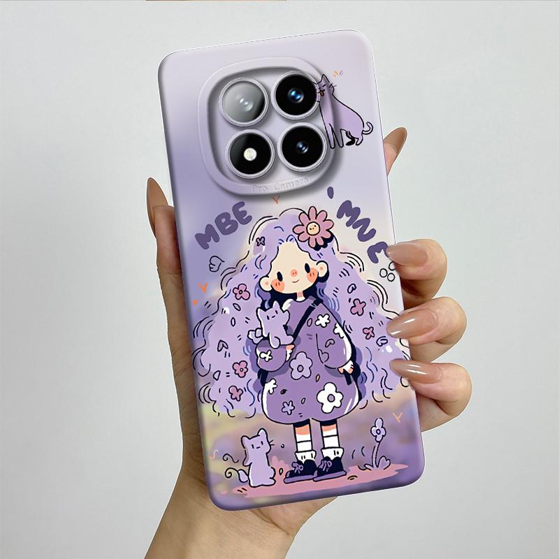 Für Redmi Note 14 Pro Plus 5G Hülle Note14 Pro+ 5G Weiche Silikon Handyhülle Süß Bemalte Modische Cartoon-Bedruckte Rückseite