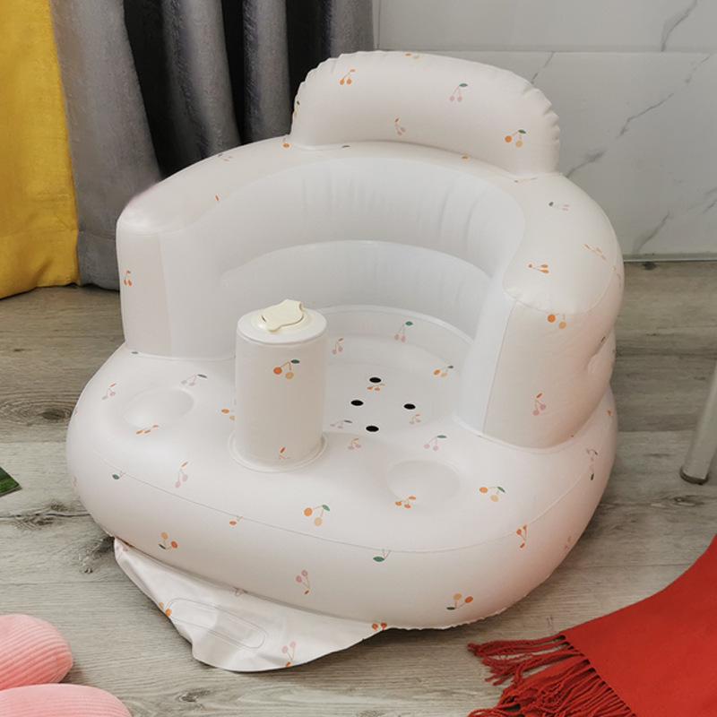 

Korean Style Anti-Fall Baby Sofa: Inflatable Seat for Learning to Sit, Bath, or Dining