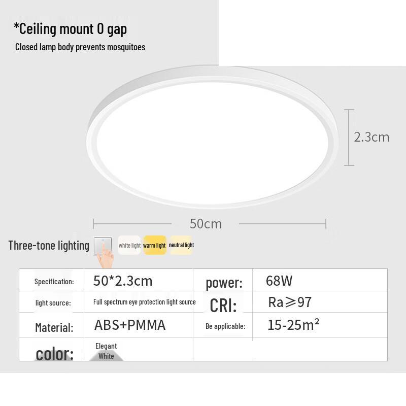 Bright Image Ultra-thin LED Ceiling Light