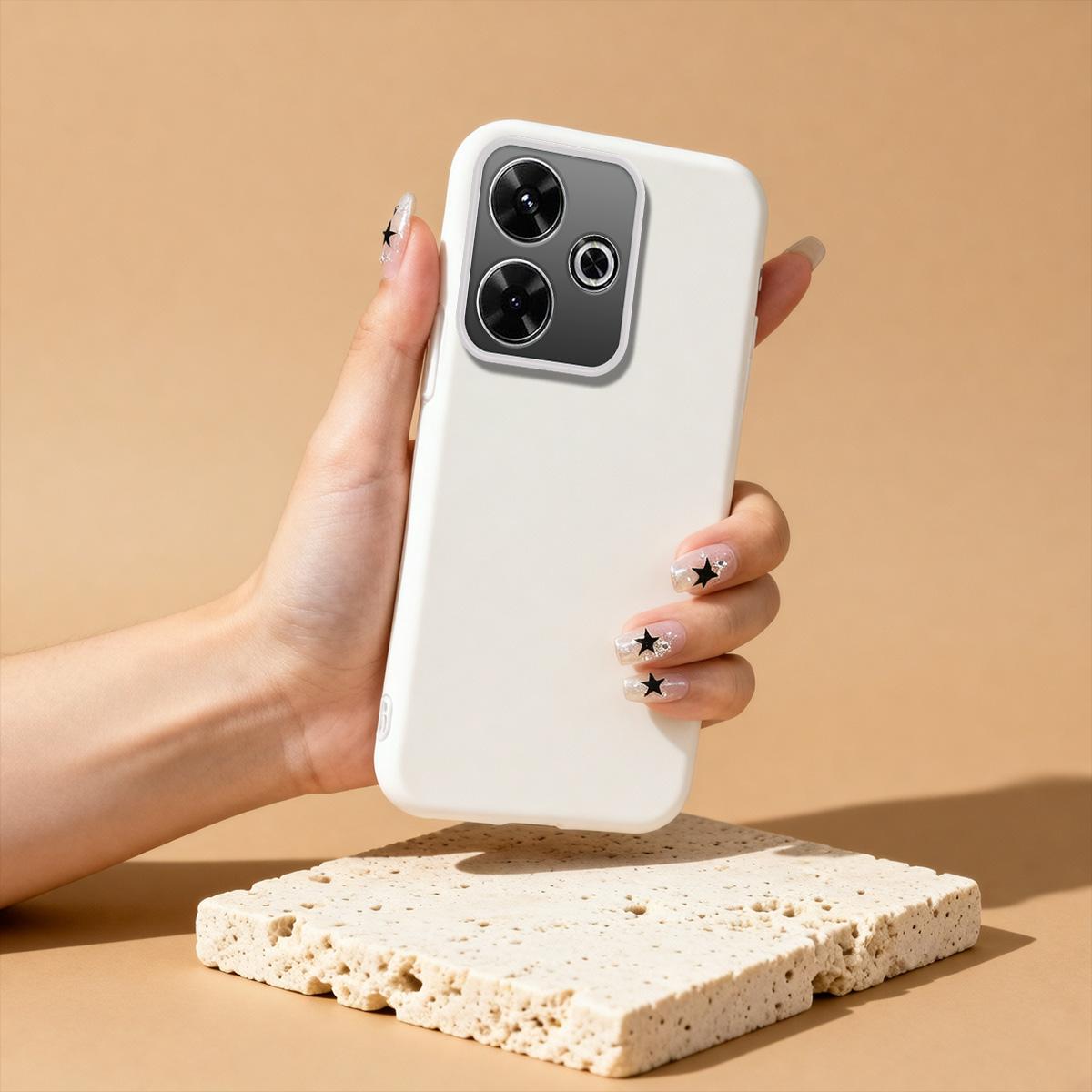 

Магнитный чехол-макарон для TECNO CAMON 40 Pro 5G Матовый чехол Нескользящий Ударопрочный Чехол-макарон CAMON 40 белый