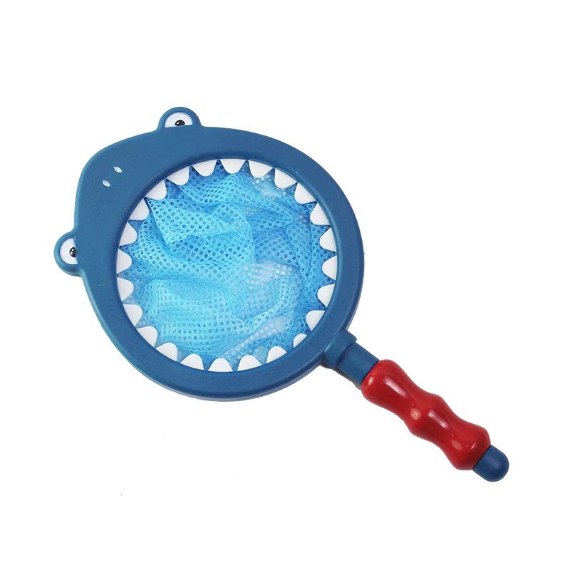 Color-Changing Animal Bath Toy Set: Temperature-Sensitive Water Play with Shark Scoop and Fish Toys
