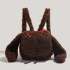 2024 New Large Capacity Puppy Backpack Plush Cute Girls Bag Women Autumn Winter Cute Cartoon Small Backpack