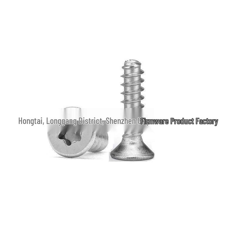 304 Stainless Steel Countersunk Torx Flat Head Self-Tapping Screws M1.7 M2.6 M3 M4