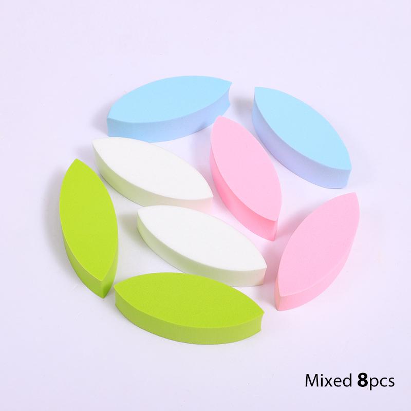 4/8Pcs Reusable Eyelash Pratice Sponges Eye Shape Lash Display Foam Spong Training Lashes Extension Supplies Accesories Tools