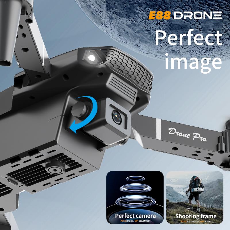 Drones: 4K aerial photography dual-camera quadcopter fixed-altitude remote-controlled toy aircraft