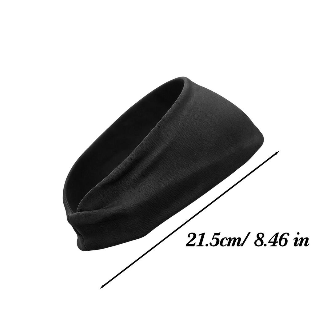 Fashion New Sport Headband Fitness Sweat Bandage Hairband for Women Men Yoga Absorb Sweat Basketball Running Sweatband