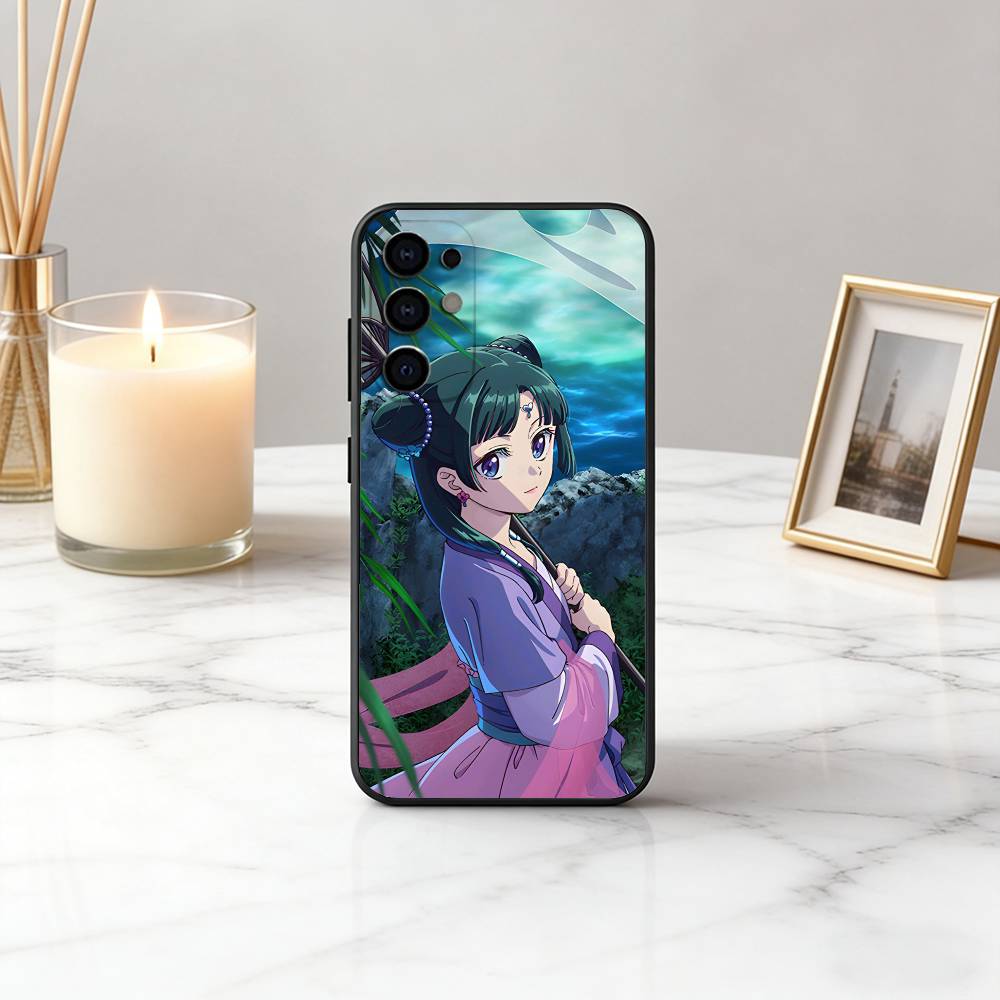

A-Apothecary Maomao D-Diaries-ADM Phone Case For Samsung S25,S24,S21,S22,S23,S30,Ultra,S20,Plus,Fe,Lite,Note,10,Black Cover Samsung S24ULTRA