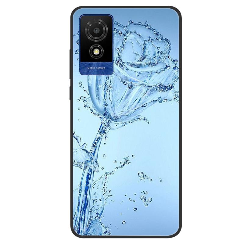 Case For TCL 501 Case TCL501Cool Silicone Protective Cover for TCL 501 T433D 2024 Bumper Protector Fundas Coque Shockproof