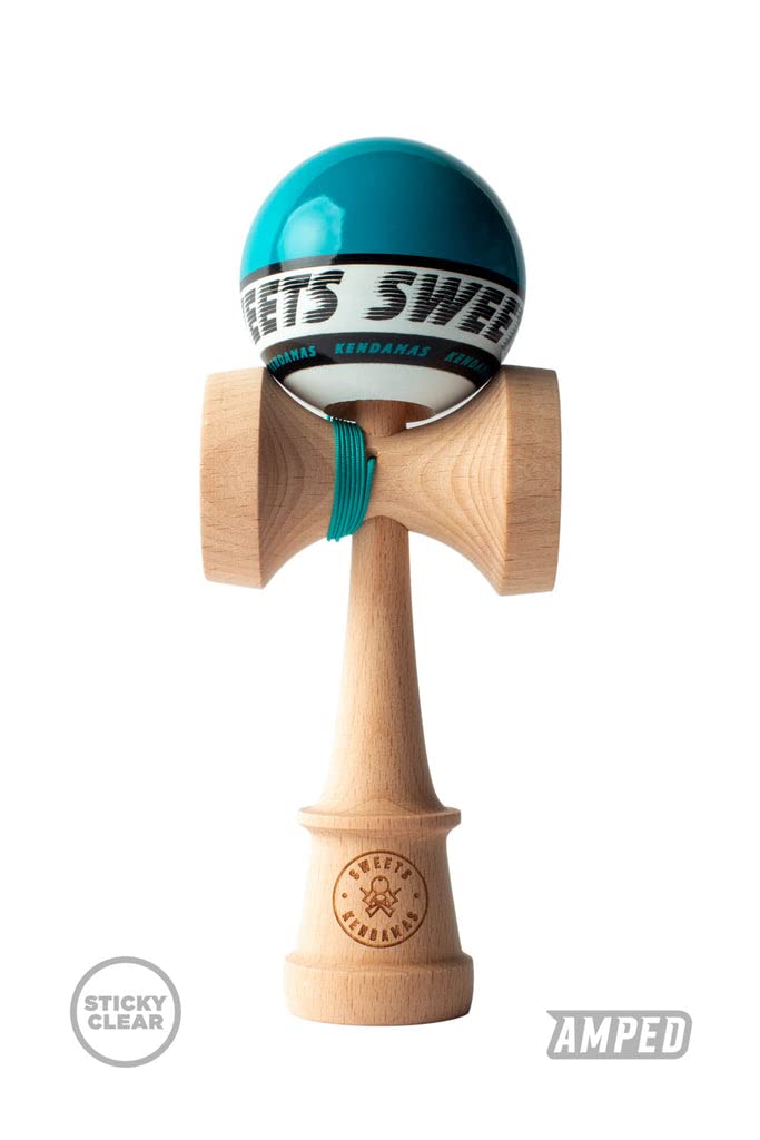 Kendama cu dulciuri Kendama SWEETS STARTER Albastru-turcoaz 16,8 cm