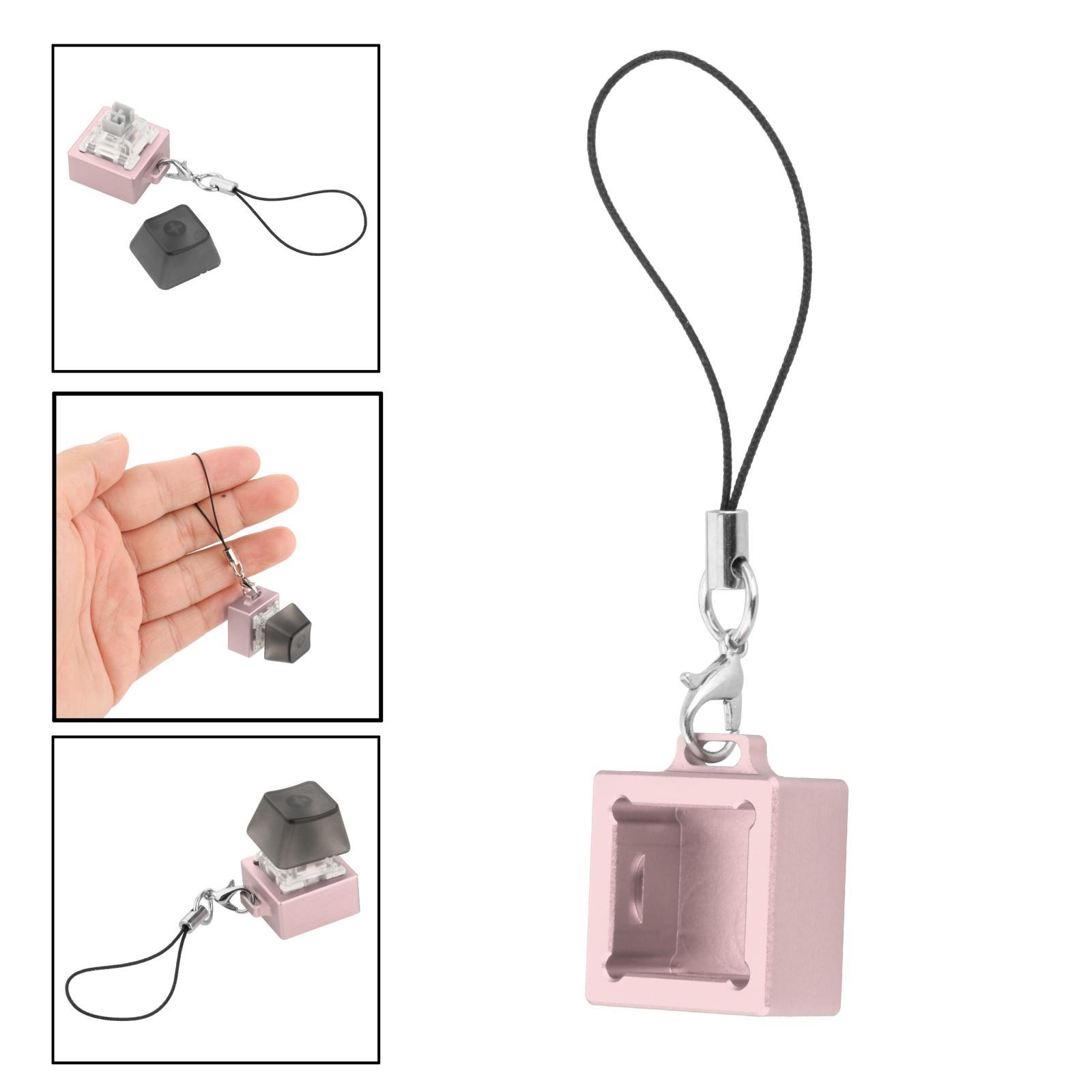 

CNC Anodized Aluminum Switch Tester Base Personalized Shaft Opener for Cherry MX розовый