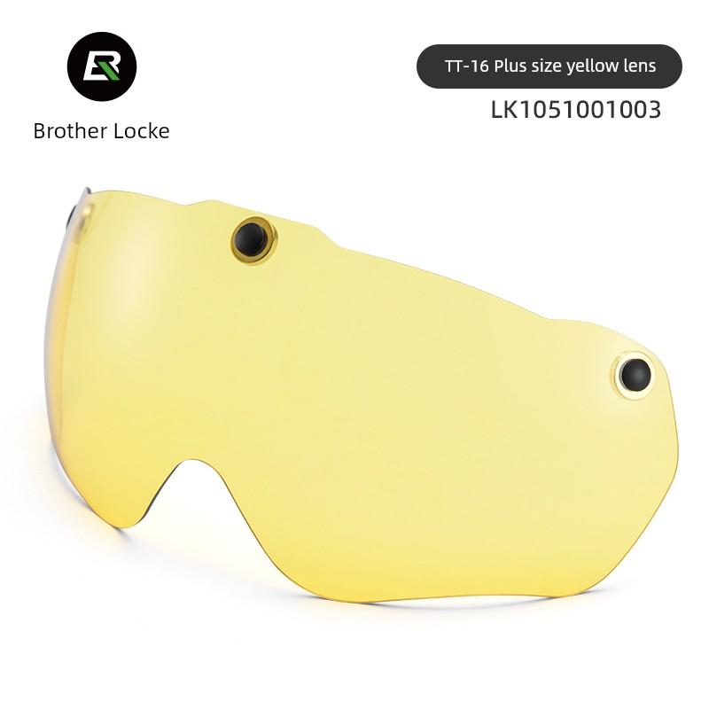 Rockbros Bicycle Cycling Helmet Lens Helmet Goggles Color Changing Mountain Highway Vehicle Bicycle Windproof and Insect Proof