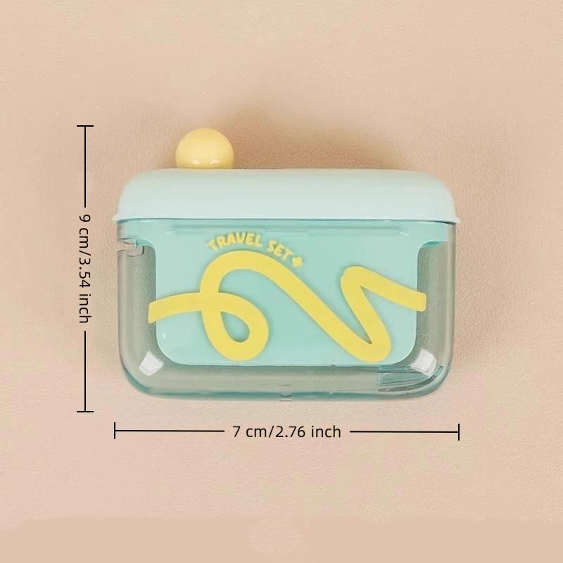 Dental Type Floss Storage Box Bounce Out Design Dental Floss Dispenser Refillable Teeth Cleaning Toothpick With Teeth Sticks