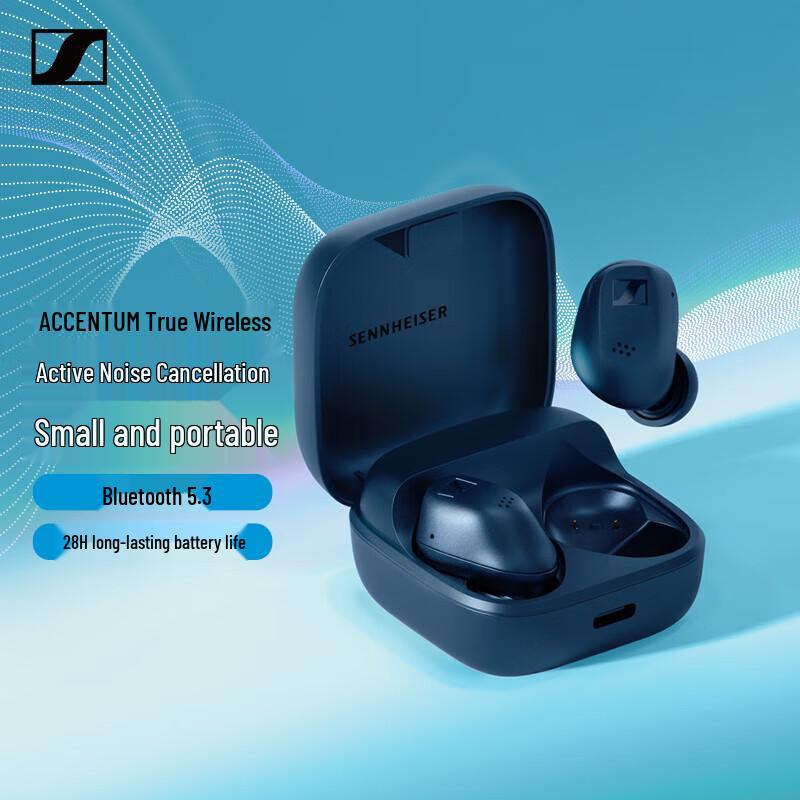 Sennheiser ACCENTUM Open ANC True Wireless In-Ear Earbuds