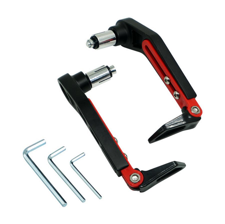 2PCS Aluminum 22mm Motorcycle Levers Handguard Brake Clutch Handlebar Protector