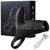 Wolf Warrior Men's Vibrating Penis Ring and Sleeve Vibrator - Adult Erotic Sex Toy