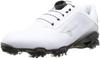 Genem SL BOA Men's Golf Shoes, White/Silver, Size 25.0 Cm, 4E