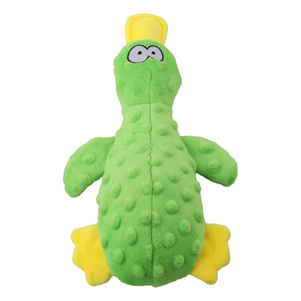 Cute Plush Duck Sound Toy Stuffed Squeaky Animal Squeak Dog Toy Cleaning Tooth Dog Chew Rope Toys Pet Dog Accessories Toys