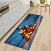 Christmas Kitchen Sand Carpet Doormat Long Floor Mat