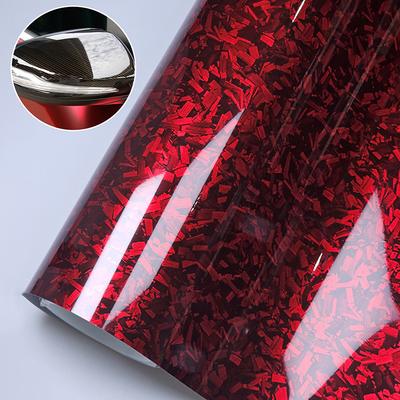 Pet Light Hologram Gold Silver Rainbow Forged Carbon Fiber Car Sticker Laser Ethylene Packaging Roll Embossed Car Stickers