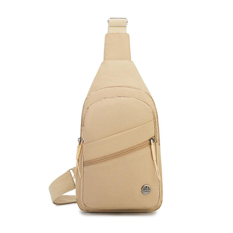 Oxford Cloth Womens Trendy Crossbody Bag With Zip Closure For Daily Use