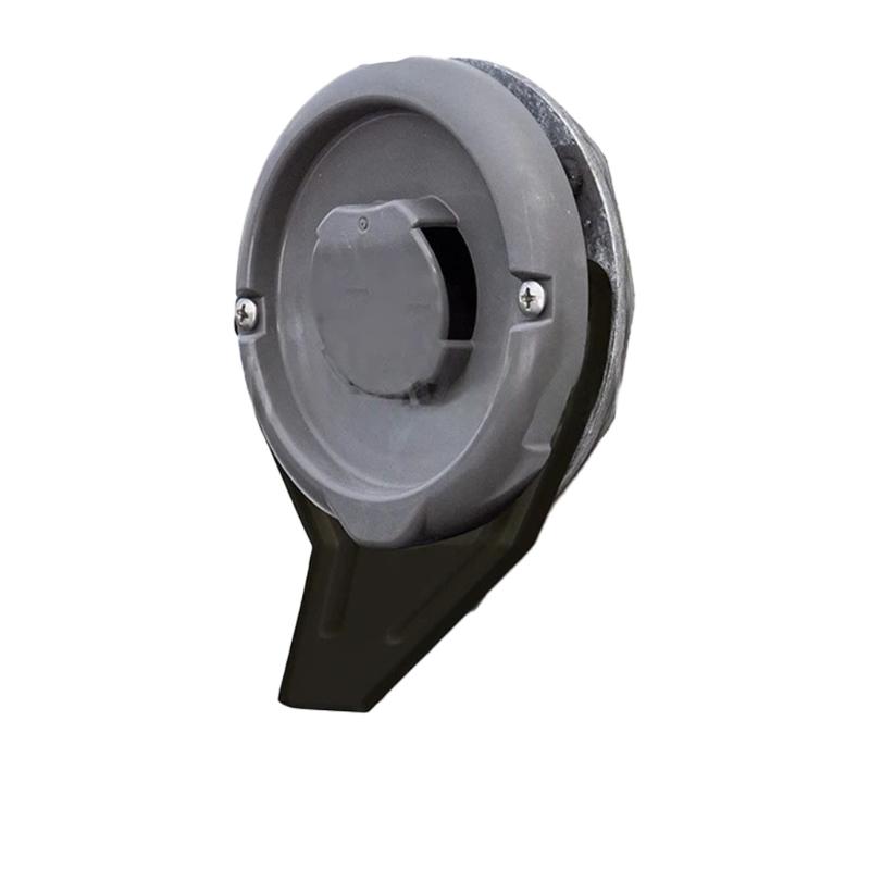

RVs Condensate Drain Deflector Sloped Design Efficient Water Diversion Leak Proof Campers Accessories Easy Installation чорний