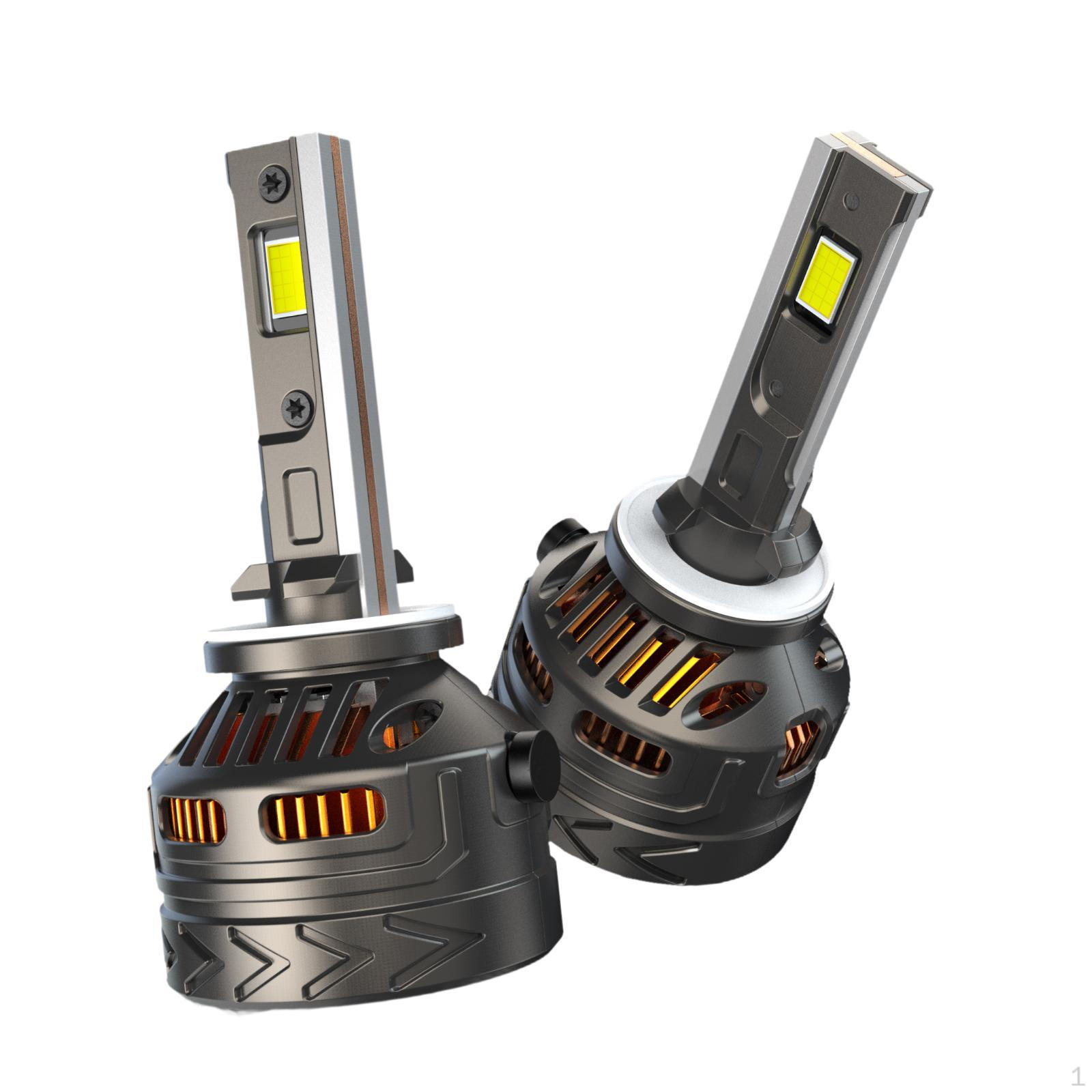 

2 Pieces LED Fog Light Bulbs Plug and Play Replacement Automotive Accessories Easy Installation 880