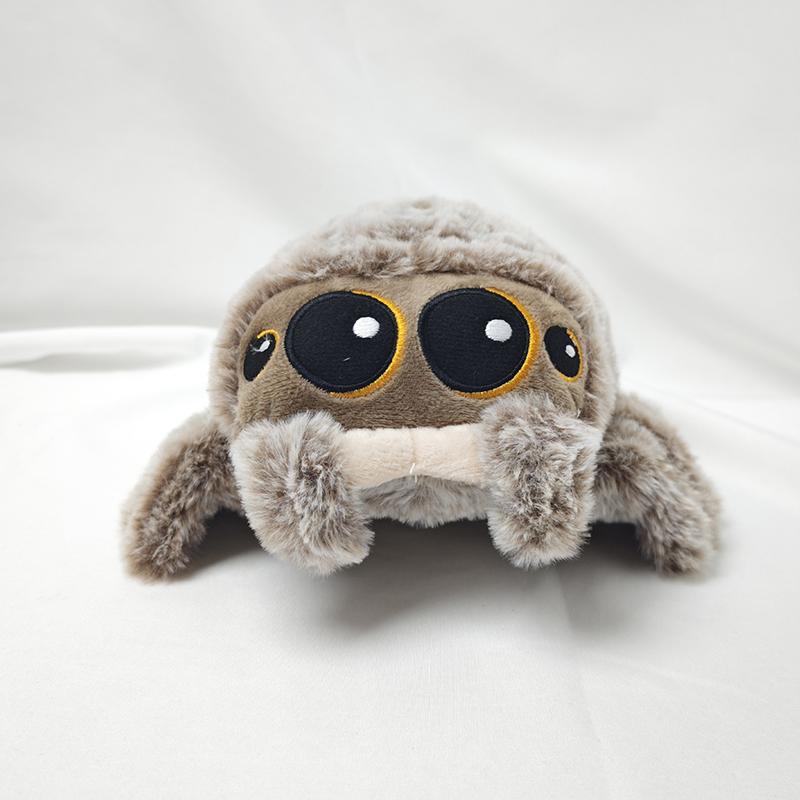 1Pc Kid Gift Stuffed Soft Animals Plushies Spider Toy Black Little Lucas Simulated Pillow Doll Anime Game Room Pillow Decor