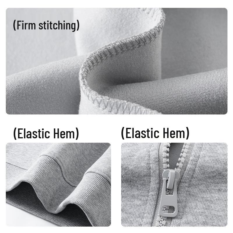 Baleno Men's Stand Collar Half-Zip Loose Fit Sweatshirt