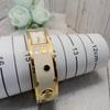 Used Working Item Kate Spade Bangle Type Wristwatch Dot Pattern Ladies