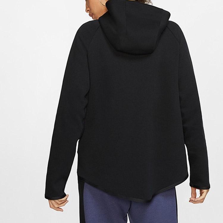 Nike Tech Fleece Kápová Bunda Dámská Svrchní Oblečení Černá BV7566-010