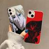 Case for Samsung A04 A14 A23 A34 A54 M23 M33 M52 M53 Realme 10 9 C30S C35 C55 VIVO Y02S Y21 Y51 X80 Pro Transparent Cover WI80 Boruto Anime