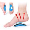1 Pair Of EVA Arch Support Half Cushions Non Slip Arch Cushion Flat Feet Sports Palm Pad Heart Cushion Shoe Insoles