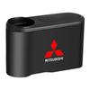 Portable Hanging Mini Car Trash Can Wastebasket Trash Can with Lid For Mitsubishi Outlander I200 Pajero Eclipse ASX Lancer Space Delica Ex
