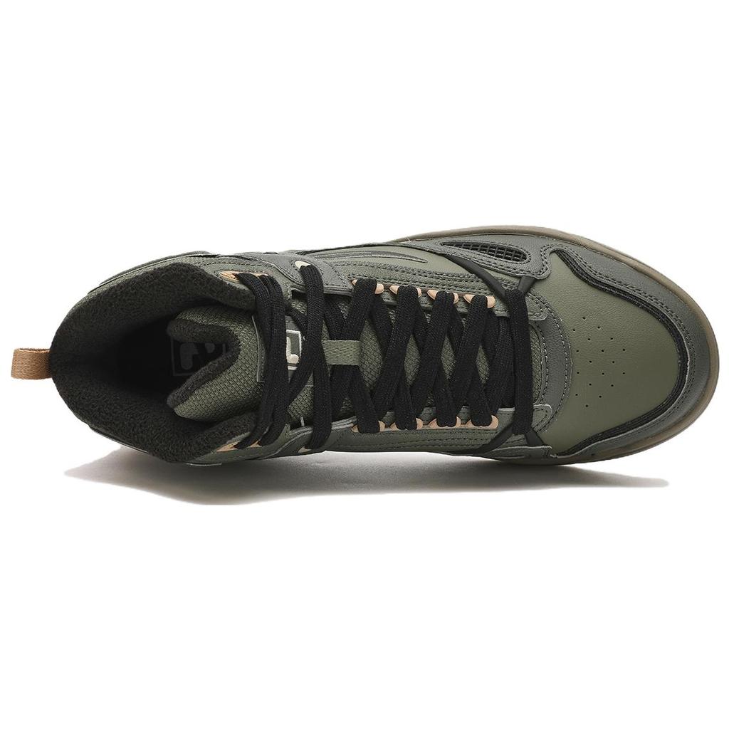 New FILA High Top Skateboard Shoes Men's Green F12M341214FBT