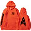 Unisex trend nieuwe Anuel AA-patroon bedrukte hoodie Sweatshirt Paar Real Hasta La Muerte straat hiphop hot selling sporthoodie