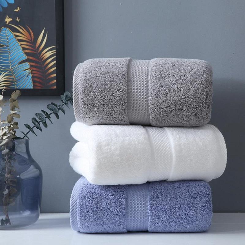 Baumwoll-Badetuch für Erwachsene, weiche, saugfähige Handtücher, Badezimmer-Sets, großes Strandtuch, Hotel- und Spa-Handtücher für Zuhause