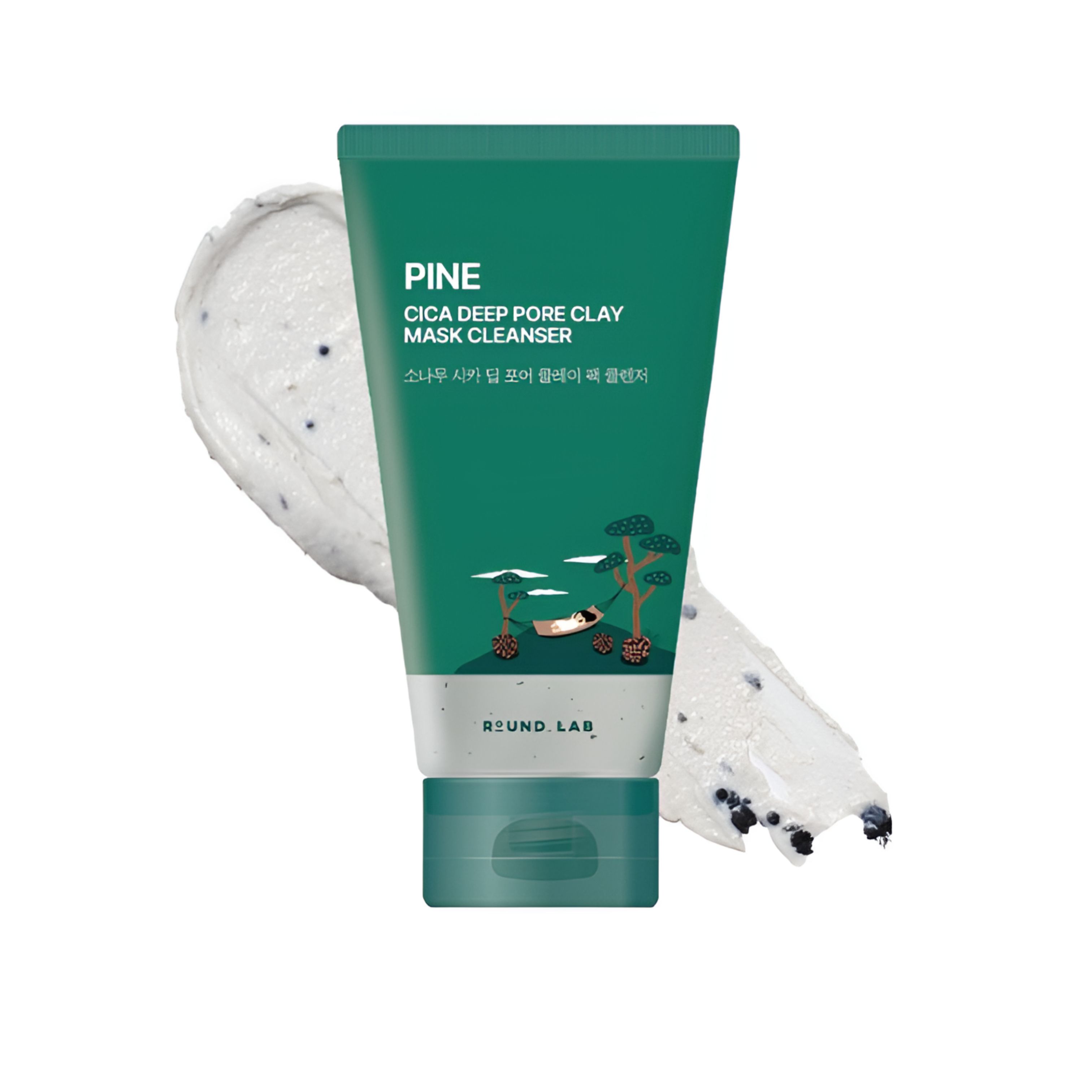 ROUND LAB Pine Tree Cica Deep Pore Clay Pack Cleanser (150ml)