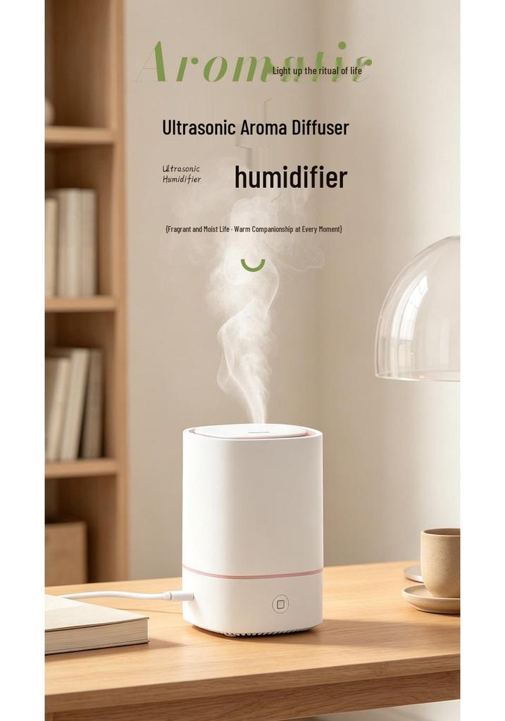 doTERRA Essential Oil Aroma Diffuser: Colorful Ambient Light Ultrasonic Humidifier & Purifier for Office Desktop