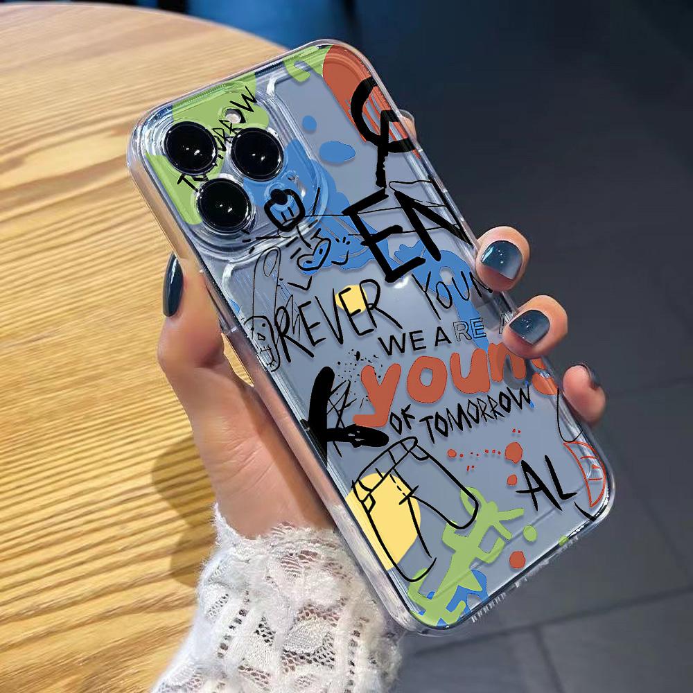 Telefondeksel for iPhone 11 13 12 14 15 16 XR XS Pro Max 7 8 Plus Samsung A55 A15 Redmi note 13 12 OPPO A18 A16 Vivo Y17S V27 Honor 9 10 infinix 40 30