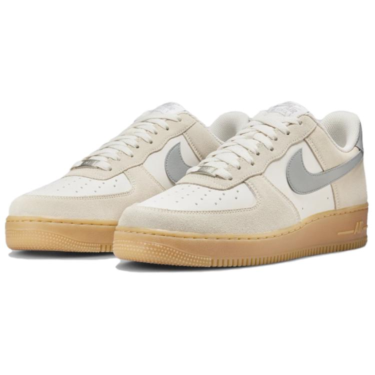 Nike Air Force 1 07 LV8 Gum Pack - Phantom Light Smoke Pánske tenisky Krémová Guma-Žltá Summit-Biela FQ8714-002
